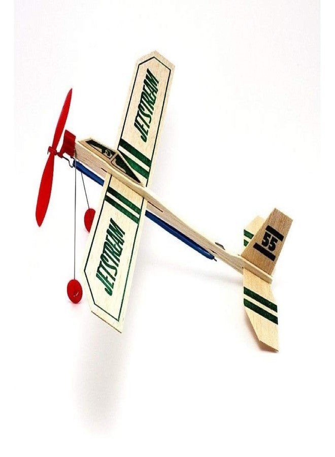Guillows Guillow's Six 55 Jetstream Flying Balsa Wood Toy Airplanes - Image 1